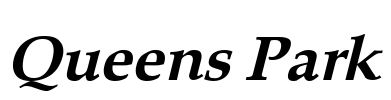Queens Park Font Image