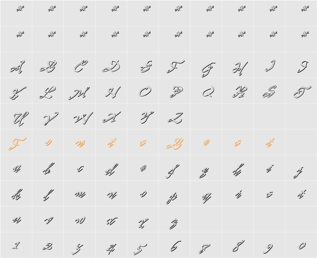 PR8 Shadow Cat Character Map