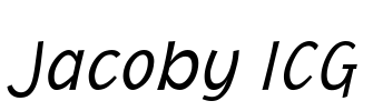 Jacoby ICG