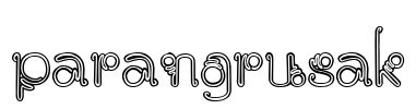parangrusak Font Image