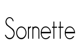 Sornette Font Image