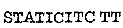 StaticITC TT Font Image