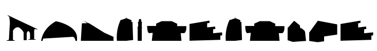 Mancitecture Font Image