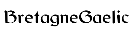 BretagneGaelic