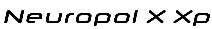Neuropol X Xp Font Image