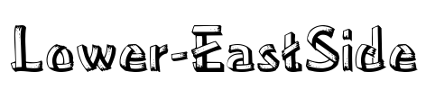 Lower-EastSide Font Image