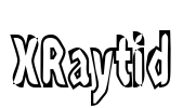 XRaytid Font Image
