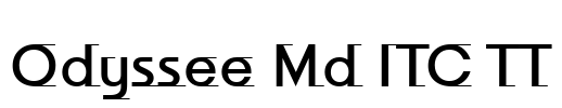 Odyssee Md ITC TT Font Image