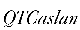 QTCaslan Font Image
