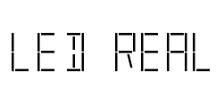 LED Real Font Image