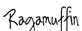 Ragamuffin Font Image
