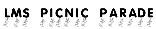 LMS Picnic Parade Font Image