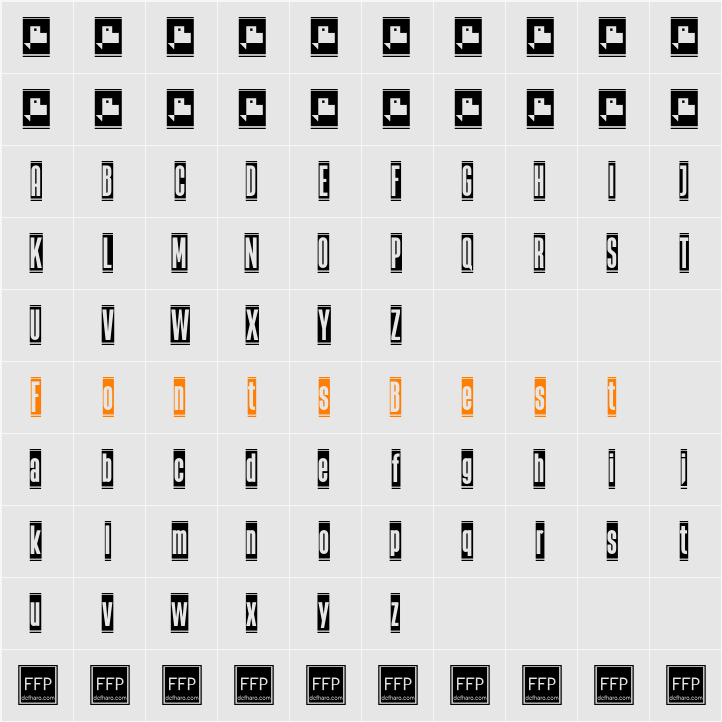 The Black Box Character Map