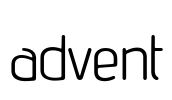 advent Font Image