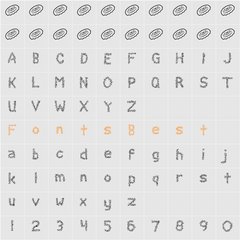 Clawless Character Map