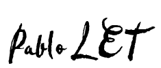 Pablo LET Font Image