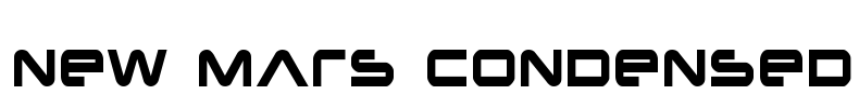 New Mars Condensed Font Image