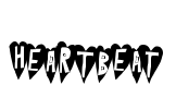 HeartBeat Font Image