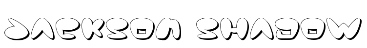 Jackson Shadow Font Image