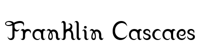 Franklin Cascaes Font Image