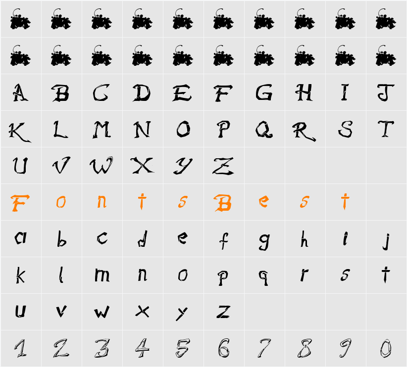Raslani Âmes Brisées Character Map