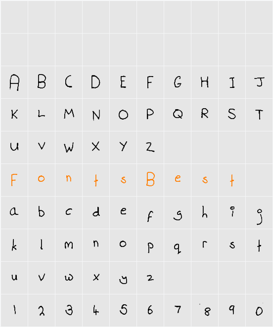 Steve - neater Character Map
