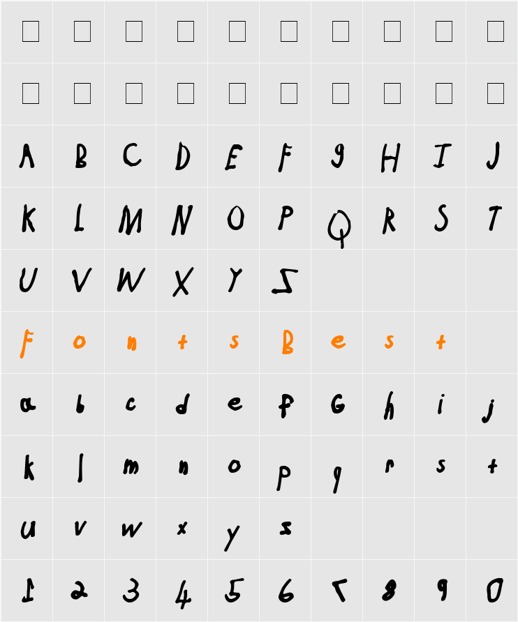 Jessica Character Map