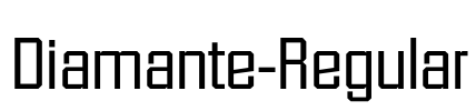 Diamante-Regular Font Image
