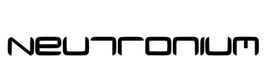 Neutronium Font Image