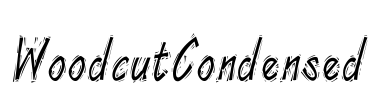 WoodcutCondensed