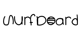 SurfBoard Font Image