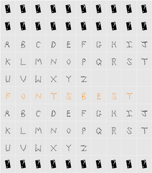 PathCheck Character Map