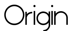 Origin Font Image