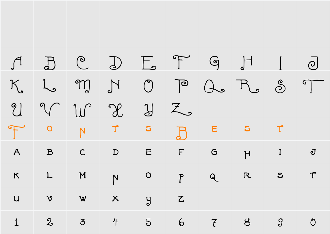 Fortunaschwein Character Map