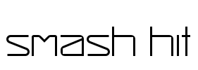 Smash Hit Font Image