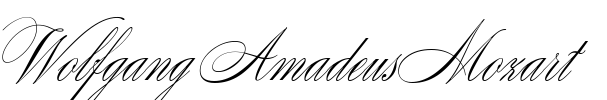 Wolfgang Amadeus Mozart
