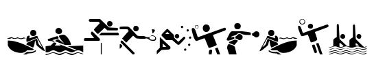 Olympicons Font Image