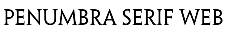 Penumbra Serif Web