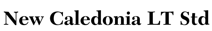 New Caledonia LT Std Font Image