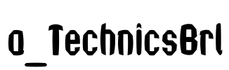 a_TechnicsBrl Font Image