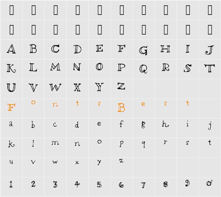 brightfuture Character Map