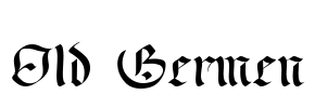 Old Germen