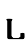 L Font Image