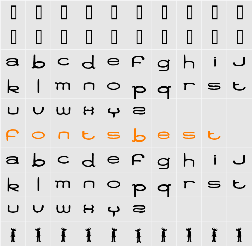 Jamiro Character Map