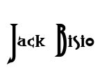 Jack Bisio Font Image