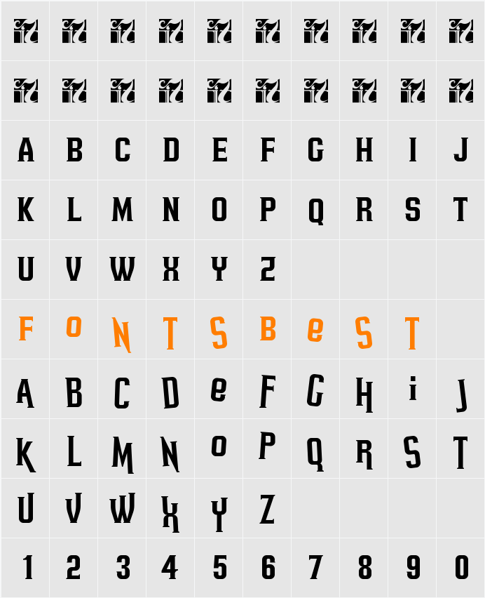 HEADSOME & modif Character Map