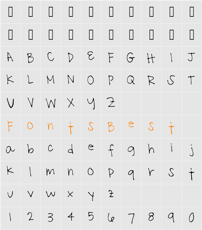 SwordoftheGiant Character Map