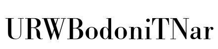 URWBodoniTNar