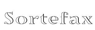 Sortefax