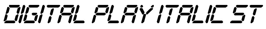 Digital Play Italic St